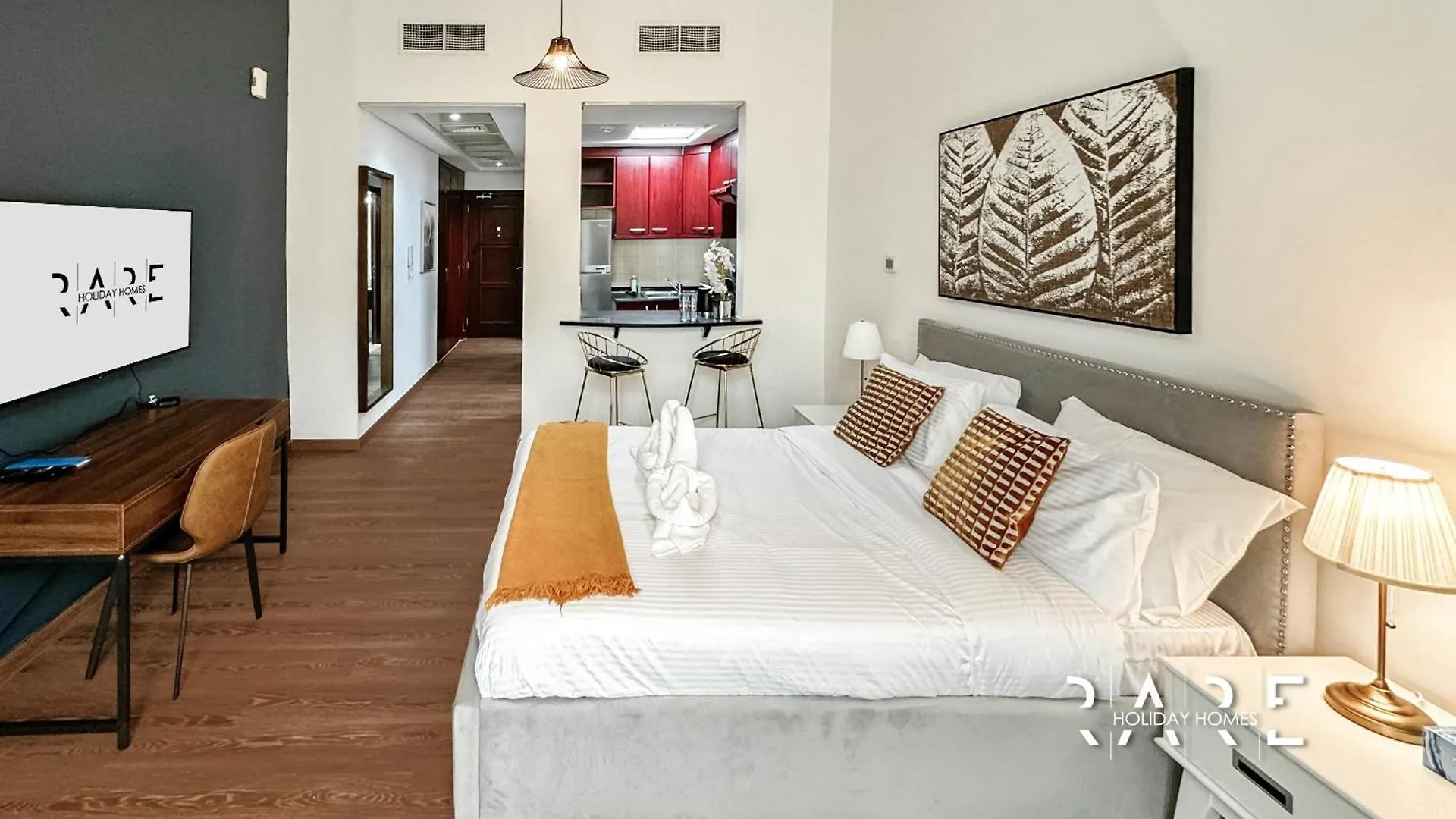 شقة Rare Holiday Homes - Mediterranean Cluster - Near Ibn Battuta Mall - Discovery Garden - Building# Med 38 - Rg03 دبي الإمارات العربية المتحدة