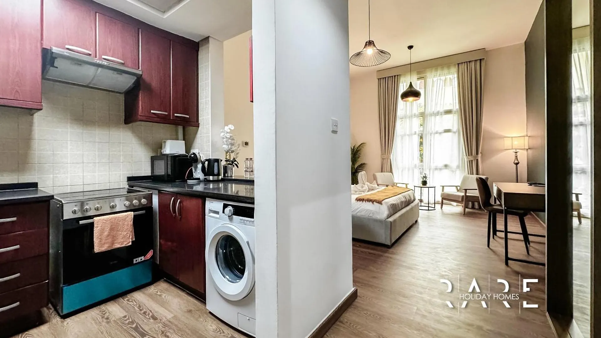 Rare Holiday Homes - Mediterranean Cluster - Near Ibn Battuta Mall - Discovery Garden - Building# Med 38 - Rg03 دبي شقة